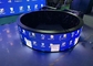 Round Indoor Fixed LED Display P3.91 Curved Module Shape Fixed Installation